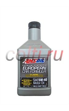 AMSOIL European Car Formula 5W-40 Classic ESP Synthetic Motor Oil EFMQT, EFM1G, EFM55, 097012331017, 097012331048 - фотография №1