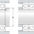 Однорядные радиально-упорные шарикоподшипники 718/710 AMB - фотография №3