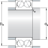 Двухрядные радиально-упорные шарикоподшипники 3203 ATN9 - фотография №3