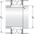 Двухрядные радиально-упорные шарикоподшипники 3302 A-2RS1 - фотография №3