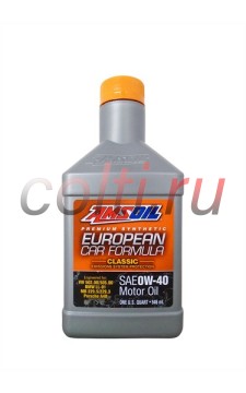 AMSOIL European Car Formula 0W-40 Classic ESP Synthetic Motor Oil EFOQT, 2200000082862 - фотография №1