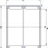 Игольчатые роликоподшипники со штампованным наружным кольцом HK 1622 - фотография №2