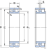 Двухрядные цилиндрические роликоподшипники BC2-8022/HA1 - фотография №2