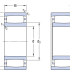 Тороидальные роликоподшипники CARB C 30/800 MB - фотография №3