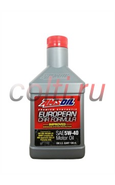 AMSOIL 100% Synthetic European Motor Oil MS SAE 5W-40 AFLQT, AFL1G, 097012247011, 097012247042 - фотография №1