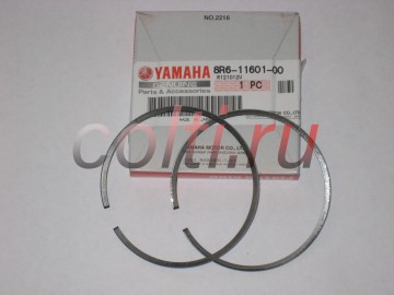 Кольца поршневые std. (К-т 2 шт.) 8R6-11601-00-00 Yamaha Viking 540 - фотография №1