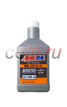 AMSOIL XL 10W-40 Synthetic Motor Oil XLOQT, 097012219018 - фотография №1