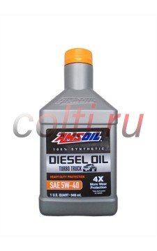 AMSOIL Heavy-Duty Synthetic Diesel Oil 5W-40 ADOQT, 097012409013 - фотография №1