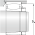 Тороидальные роликоподшипники CARB C 41/600 K30MB - фотография №4