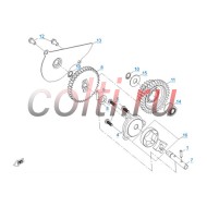 Ротор масляного насоса (ком-т) 0GR0-0700A0