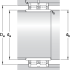 Двухрядные цилиндрические роликоподшипники BC2-8015/HB1 - фотография №3