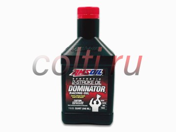 AMSOIL DOMINATOR Synthetic 2-Stroke Racing Oil TDRQT, 097012243013 - фотография №1