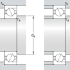 Однорядные радиально-упорные шарикоподшипники 718/500 AMB - фотография №3