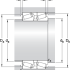 Спаренные однорядные конические роликоподшипники по Х-образной схеме T7FC 060T80/DTC15 - фотография №3