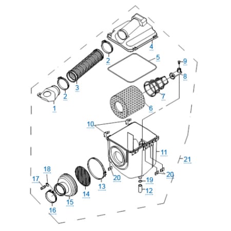 Воздушный фильтр для квадроцикла 500-3