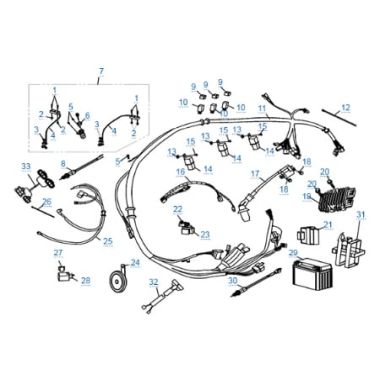Запасные части для квадроциклов Электрическая система 1