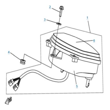Запасные части для квадроциклов Панель приборов
