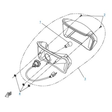 Запасные части для квадроциклов Внешние световые приборы 4