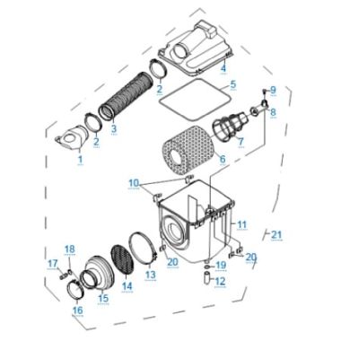 Запасные части для квадроциклов Воздушный фильтр