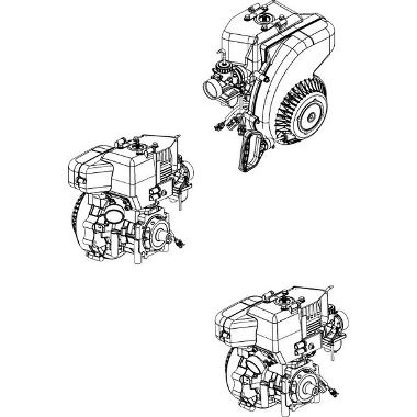 Запасные части для квадроциклов Двигатель К90500250
