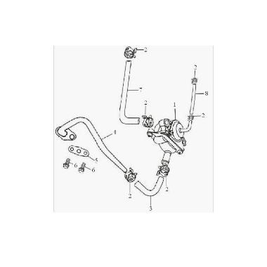 Запасные части для квадроциклов Клапан воздушный (двигатель)